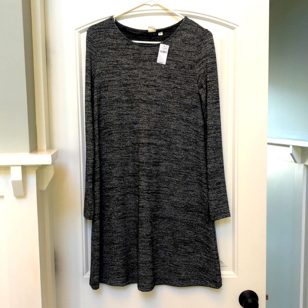 Woman’s knee length swing dress